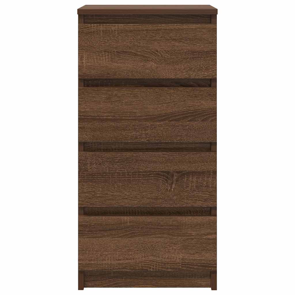 Bufetă Stejar maro 37,5x35x76 cm Lemn prelucrat GartenMobel Dekor