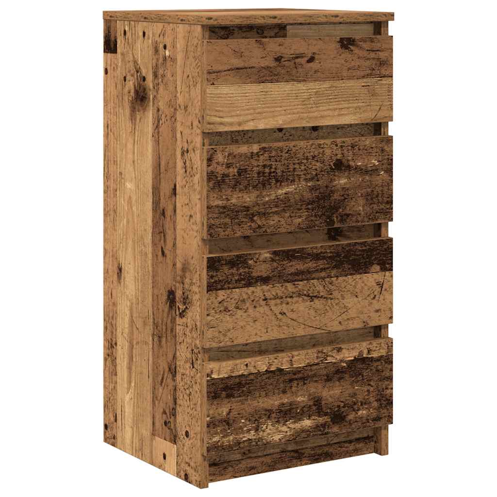 Bufetă din lemn vechi 37,5x35x76 cm din lemn prelucrat GartenMobel Dekor