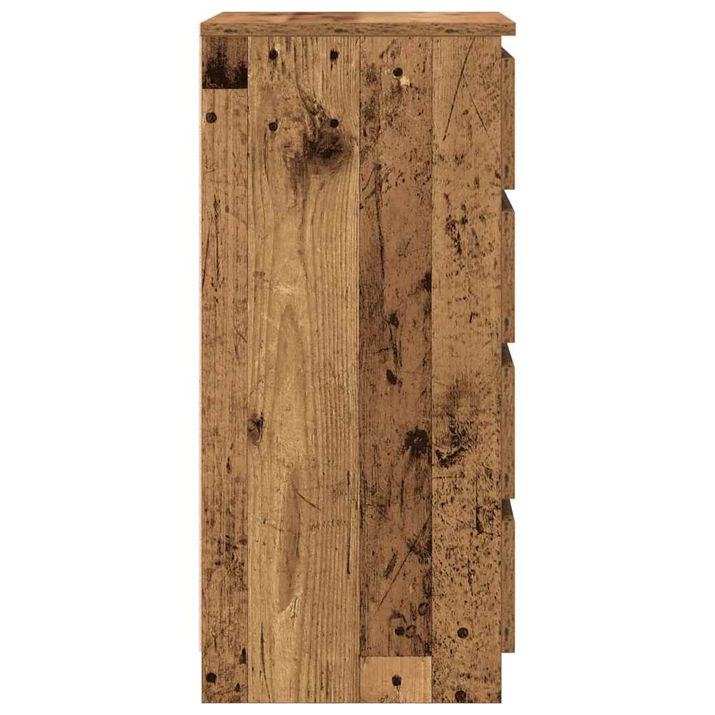 Bufetă din lemn vechi 37,5x35x76 cm din lemn prelucrat GartenMobel Dekor