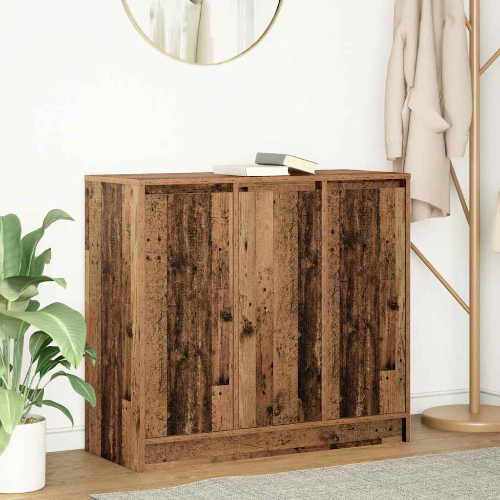 Bufetă din lemn vechi 85x34x76 cm din lemn prelucrat GartenMobel Dekor