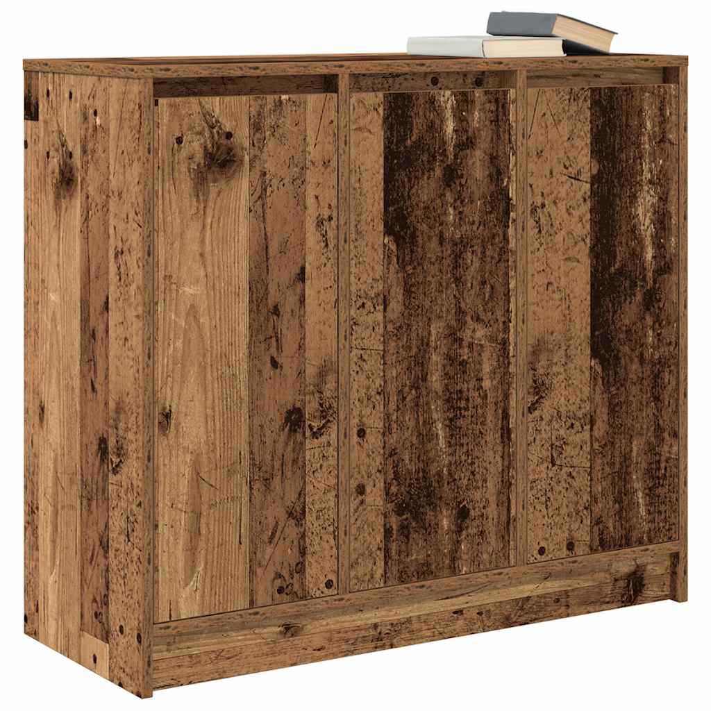 Bufetă din lemn vechi 85x34x76 cm din lemn prelucrat GartenMobel Dekor