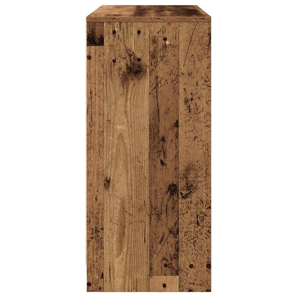 Bufetă din lemn vechi 85x34x76 cm din lemn prelucrat GartenMobel Dekor