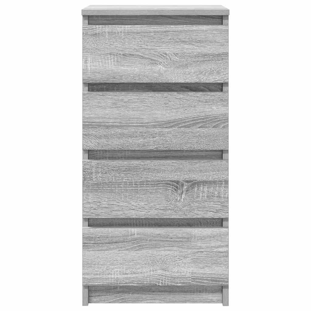 Bufetă gri Sonoma 37,5x35x76 cm Lemn prelucrat GartenMobel Dekor