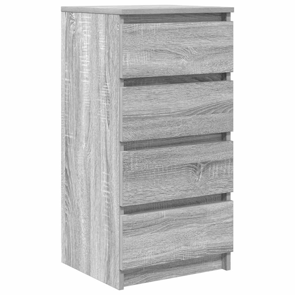 Bufetă gri Sonoma 37,5x35x76 cm Lemn prelucrat GartenMobel Dekor