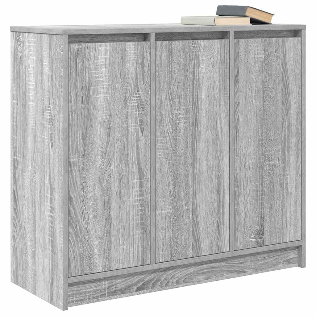 Bufetă gri Sonoma 85x34x76 cm Lemn prelucrat GartenMobel Dekor