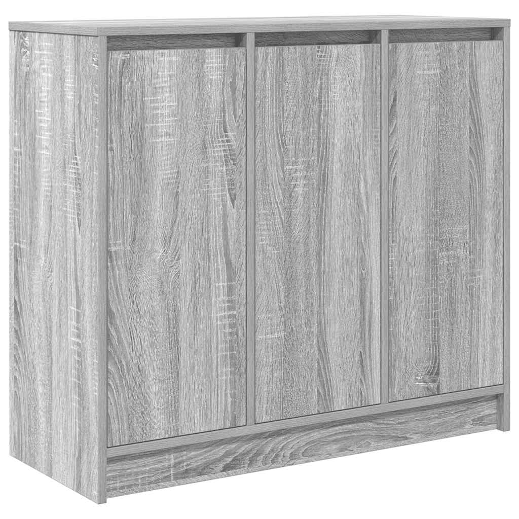 Bufetă gri Sonoma 85x34x76 cm Lemn prelucrat GartenMobel Dekor