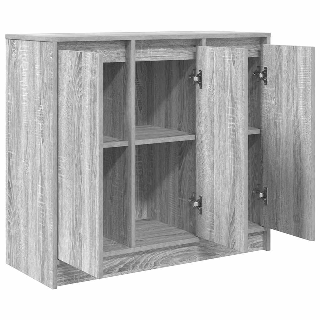 Bufetă gri Sonoma 85x34x76 cm Lemn prelucrat GartenMobel Dekor