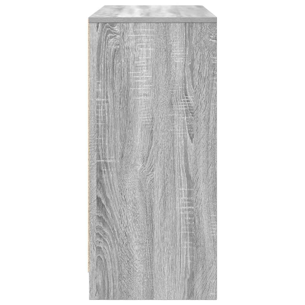 Bufetă gri Sonoma 85x34x76 cm Lemn prelucrat GartenMobel Dekor