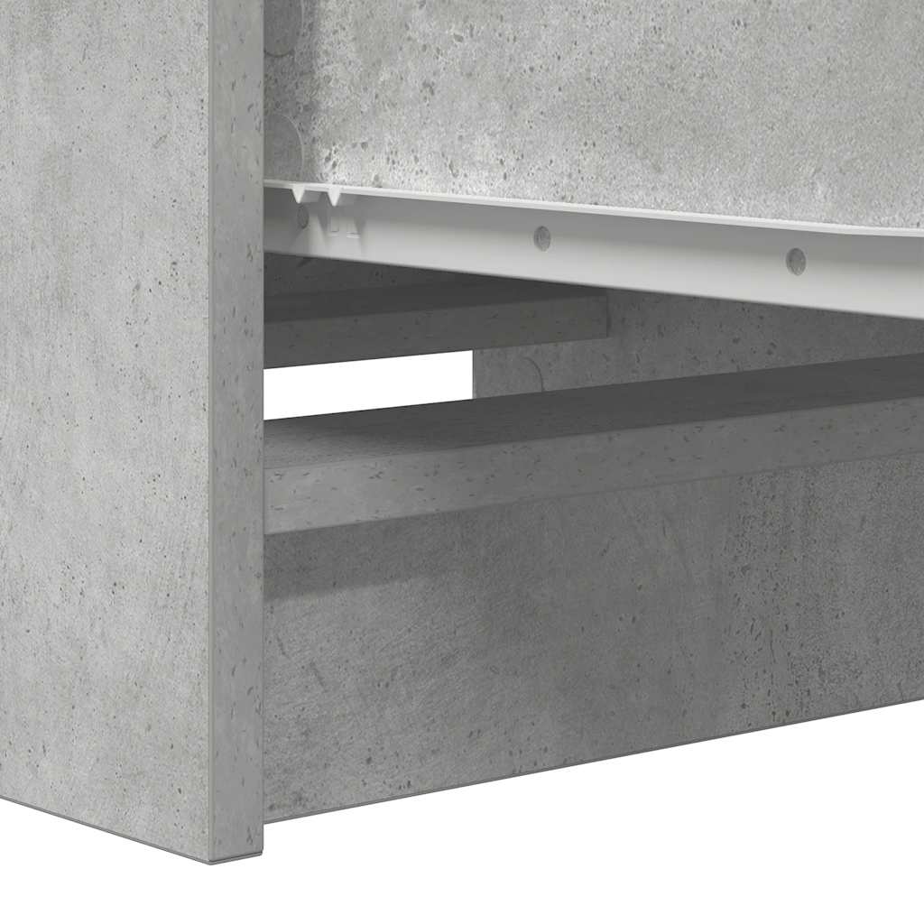 Bufetă Gri Beton 37,5x35x99 cm Lemn prelucrat GartenMobel Dekor