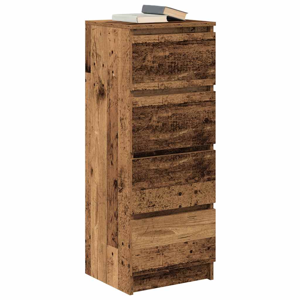 Bufetă Lemn vechi 37,5x35x99 cm Lemn prelucrat GartenMobel Dekor