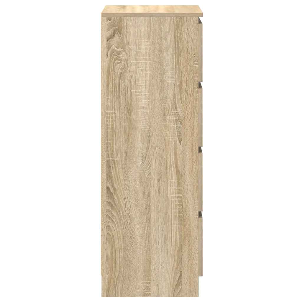 Bufetă Stejar Sonoma 37,5x35x99 cm Lemn prelucrat GartenMobel Dekor