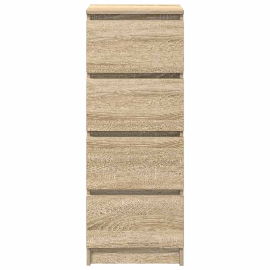 Bufetă Stejar Sonoma 37,5x35x99 cm Lemn prelucrat GartenMobel Dekor