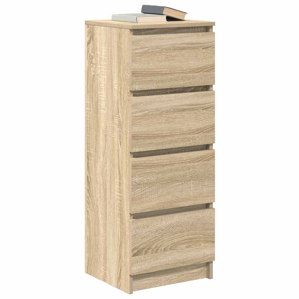 Bufetă Stejar Sonoma 37,5x35x99 cm Lemn prelucrat GartenMobel Dekor