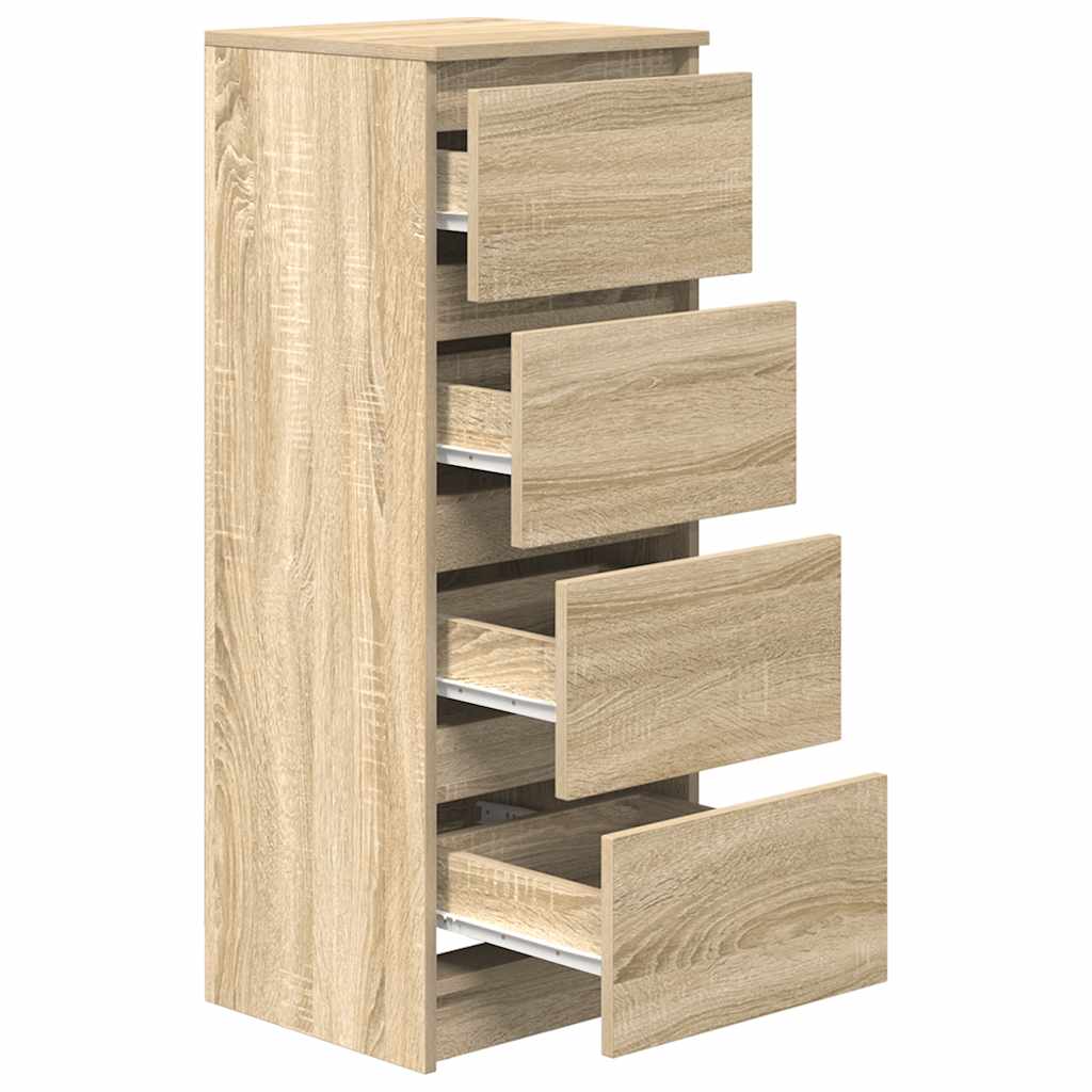 Bufetă Stejar Sonoma 37,5x35x99 cm Lemn prelucrat GartenMobel Dekor