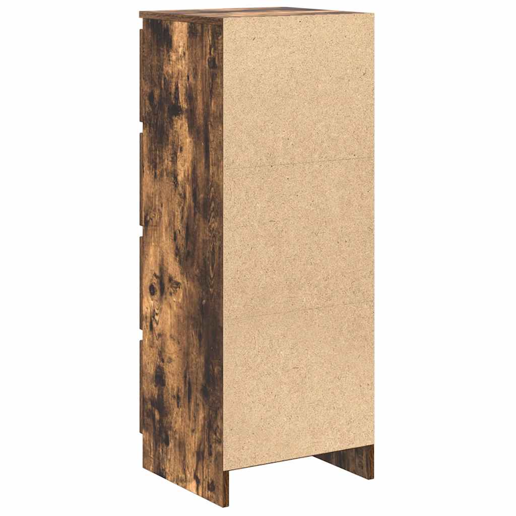 Bufetă Stejar afumat 37,5x35x99 cm Lemn prelucrat GartenMobel Dekor
