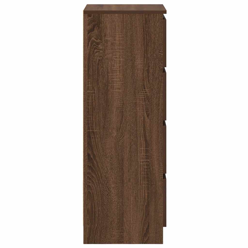Bufetă Stejar maro 37,5x35x99 cm Lemn prelucrat GartenMobel Dekor