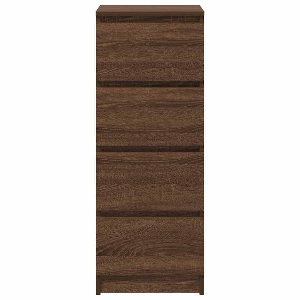 Bufetă Stejar maro 37,5x35x99 cm Lemn prelucrat GartenMobel Dekor
