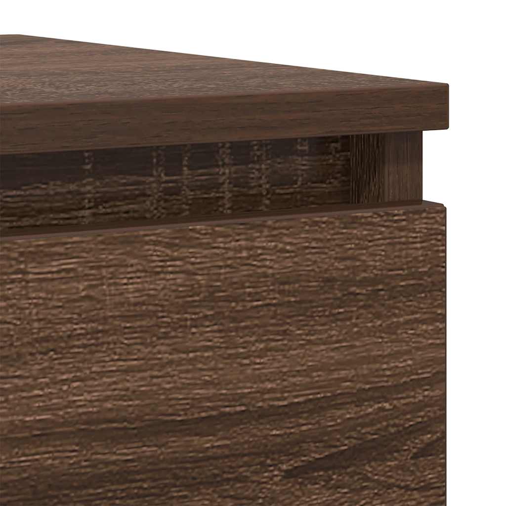 Bufetă Stejar maro 37,5x35x99 cm Lemn prelucrat GartenMobel Dekor