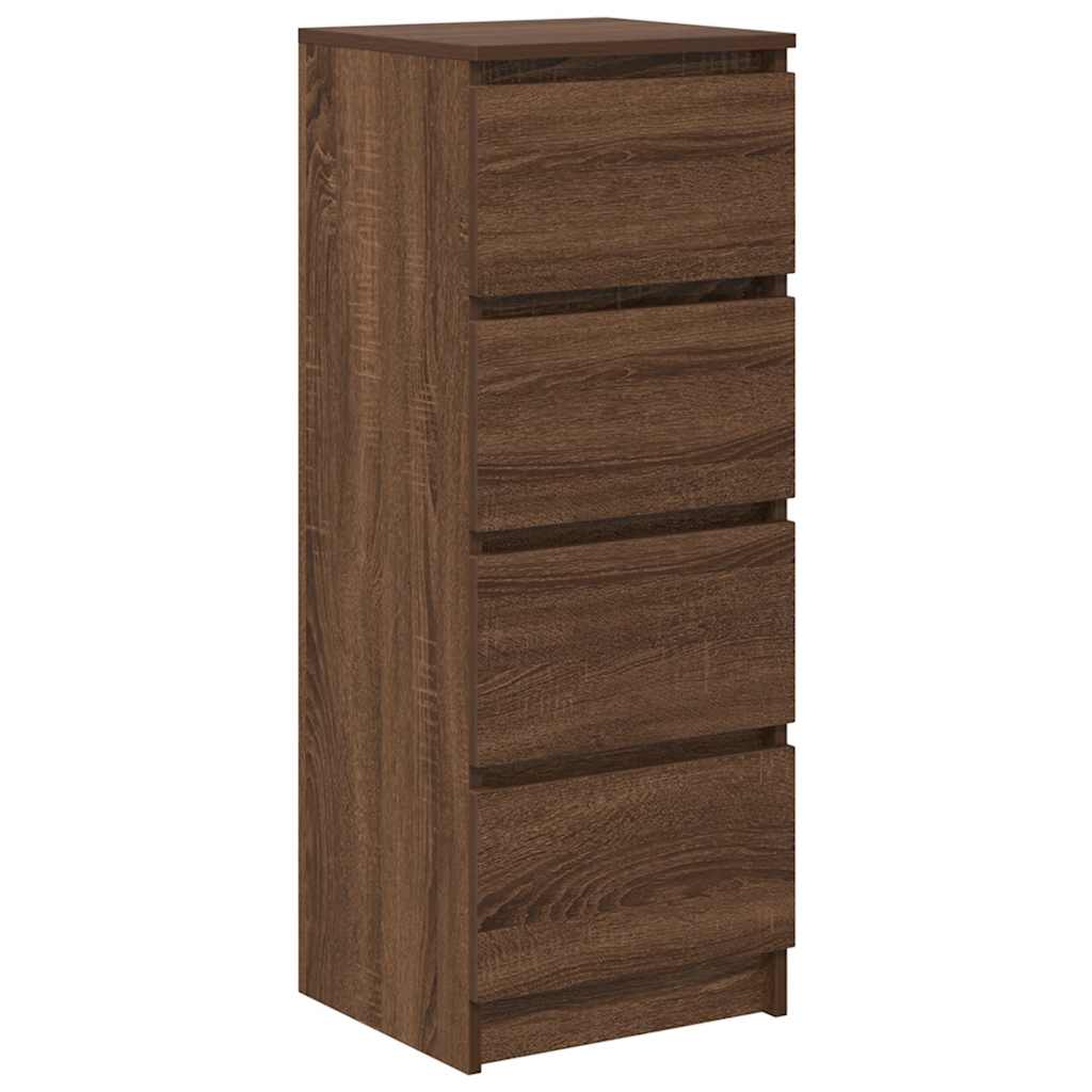 Bufetă Stejar maro 37,5x35x99 cm Lemn prelucrat GartenMobel Dekor