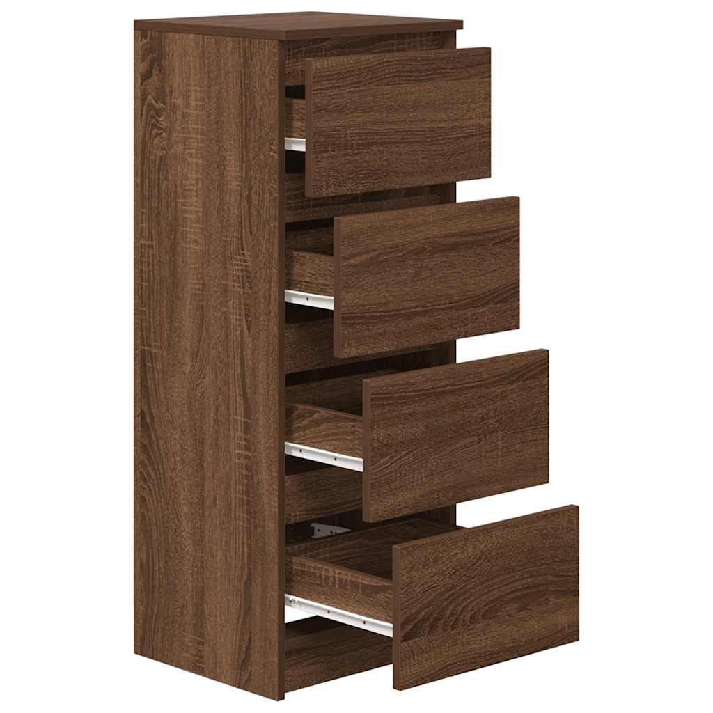 Bufetă Stejar maro 37,5x35x99 cm Lemn prelucrat GartenMobel Dekor