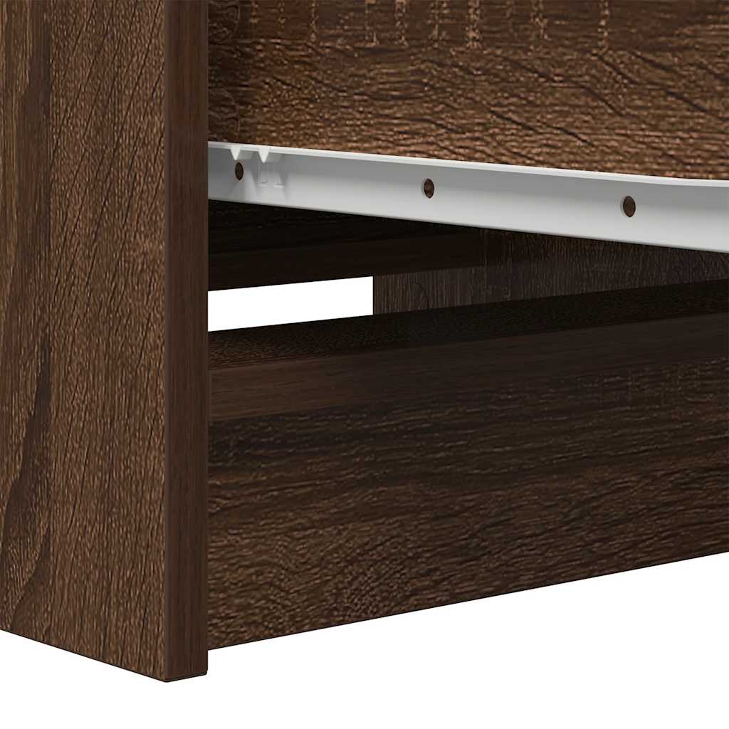 Bufetă Stejar maro 37,5x35x99 cm Lemn prelucrat GartenMobel Dekor