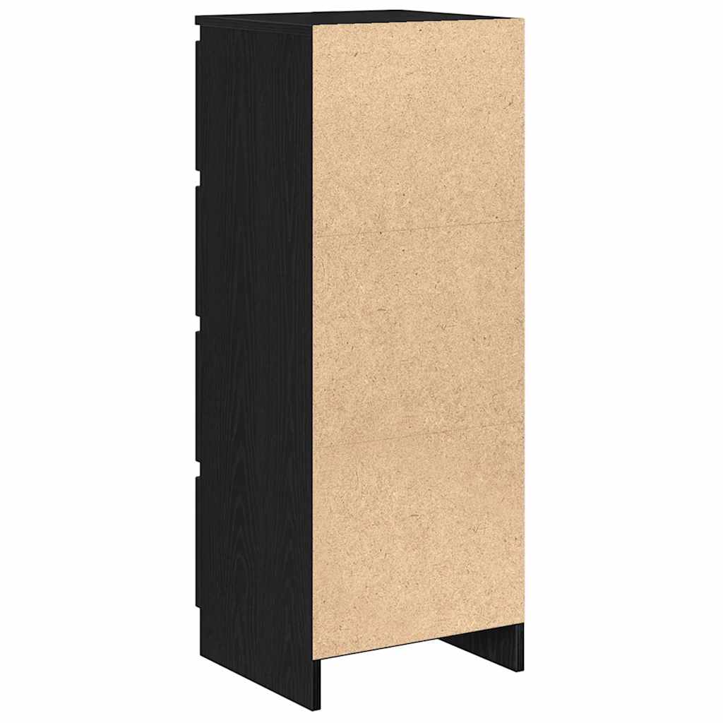 Bufetă Stejar negru 37,5x35x99 cm Lemn prelucrat GartenMobel Dekor
