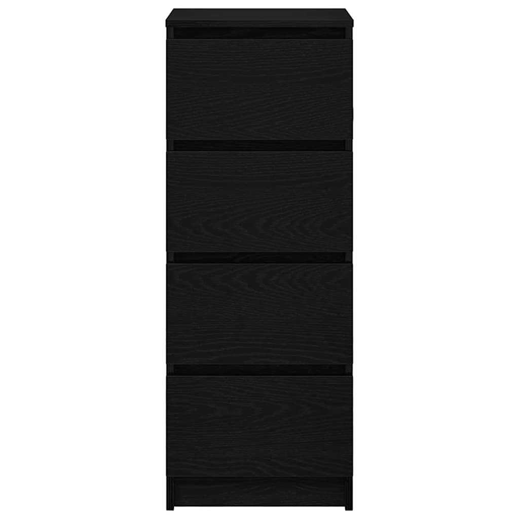 Bufetă Stejar negru 37,5x35x99 cm Lemn prelucrat GartenMobel Dekor