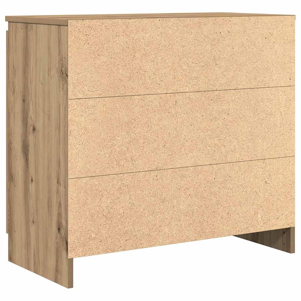 Bufetă cu sertar Artisan Stejar 71x35x65 cm lemn prelucrat GartenMobel Dekor