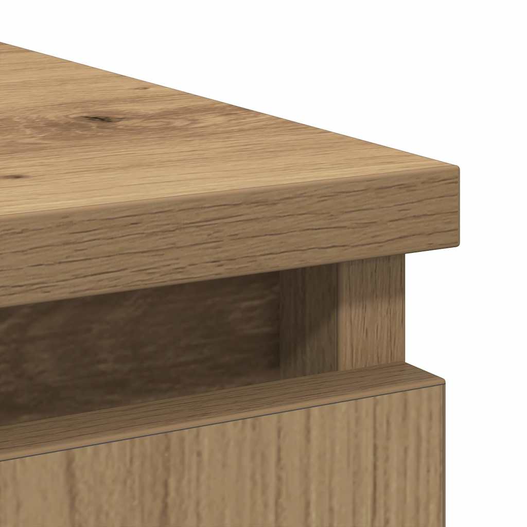 Bufetă cu sertar Artisan Stejar 71x35x65 cm lemn prelucrat GartenMobel Dekor