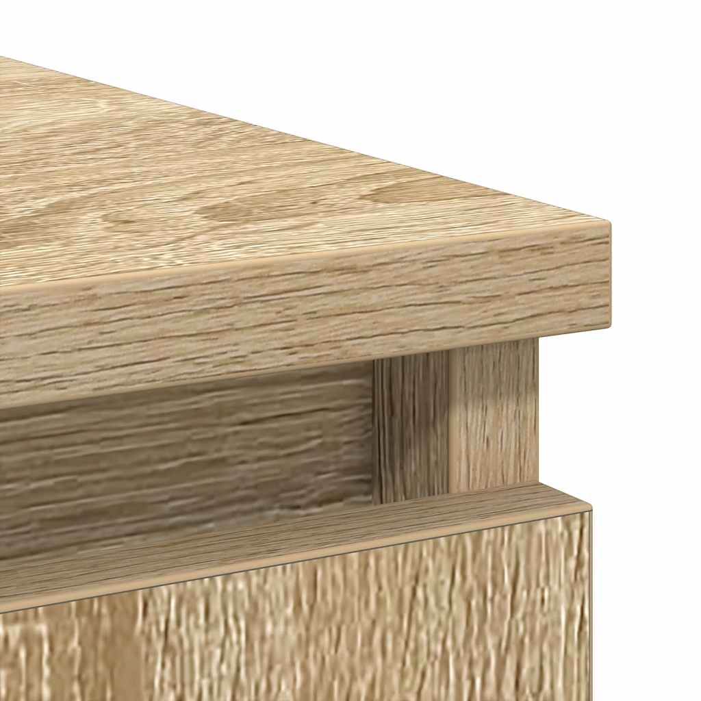 Bufetă cu sertar Stejar Sonoma 71x35x65 cm Lemn prelucrat GartenMobel Dekor