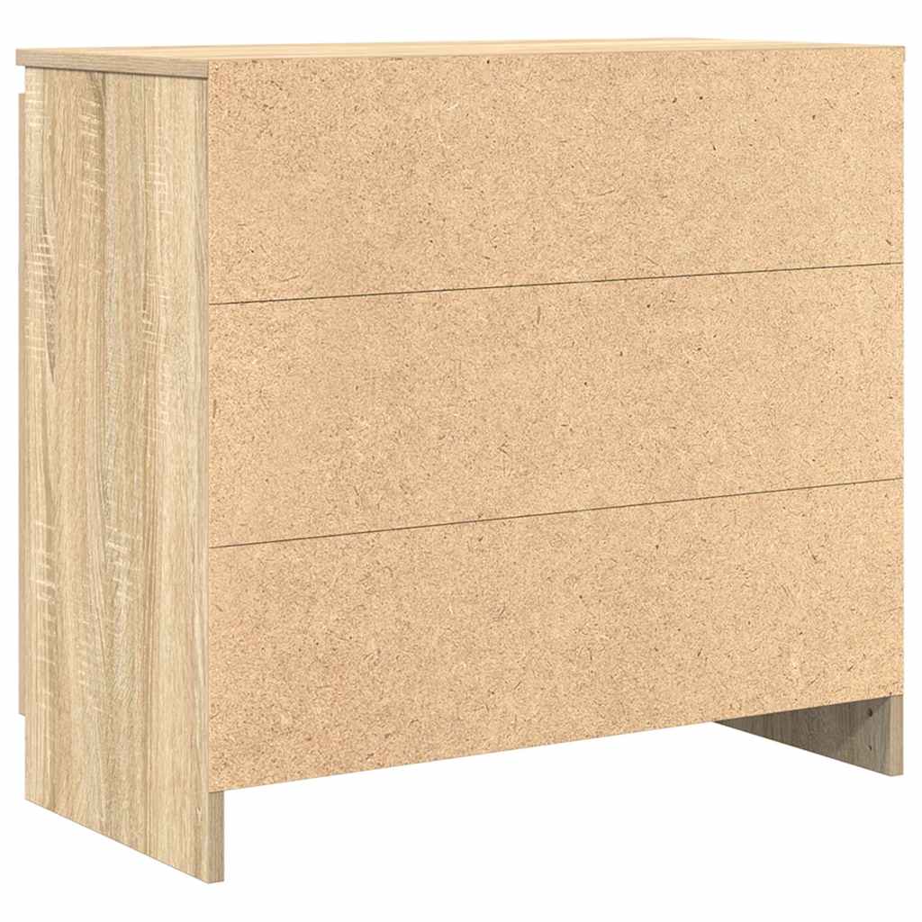 Bufetă cu sertar Stejar Sonoma 71x35x65 cm Lemn prelucrat GartenMobel Dekor