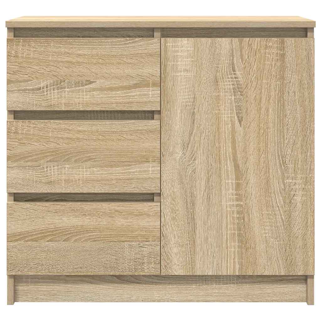 Bufetă cu sertar Stejar Sonoma 71x35x65 cm Lemn prelucrat GartenMobel Dekor