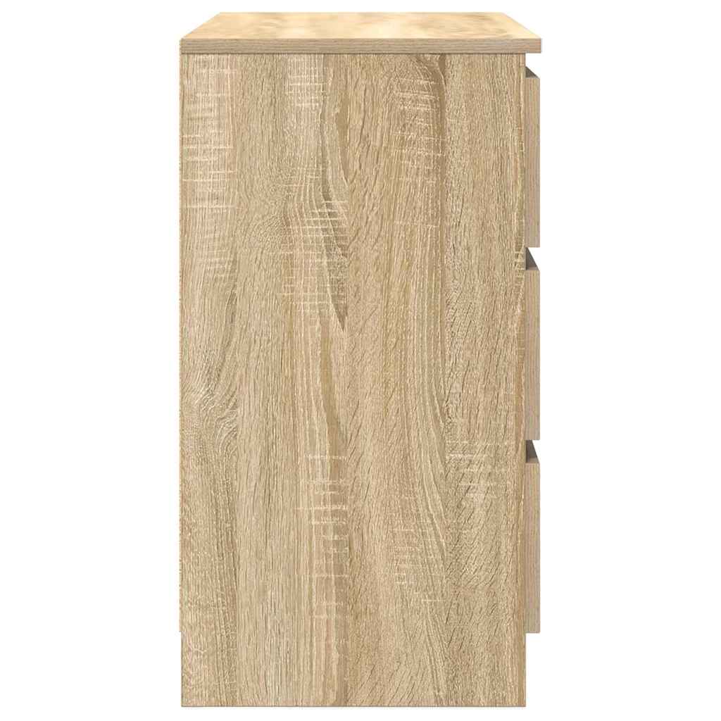 Bufetă cu sertar Stejar Sonoma 71x35x65 cm Lemn prelucrat GartenMobel Dekor