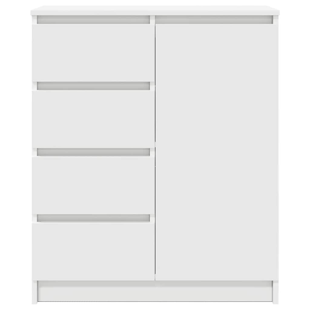 Bufetă cu sertare, alb, 71x35x84 cm, lemn prelucrat GartenMobel Dekor
