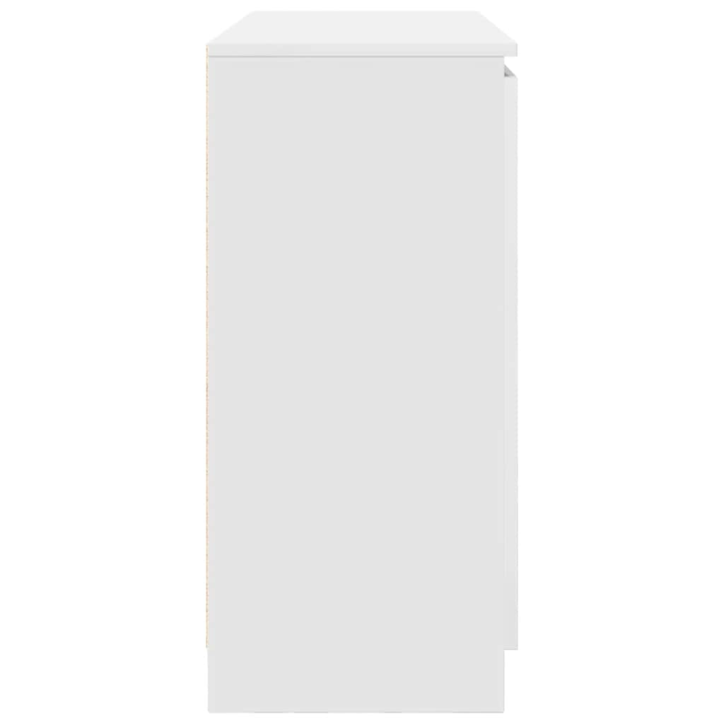 Bufetă cu sertare Alb 100,5x35x76 cm Lemn prelucrat GartenMobel Dekor