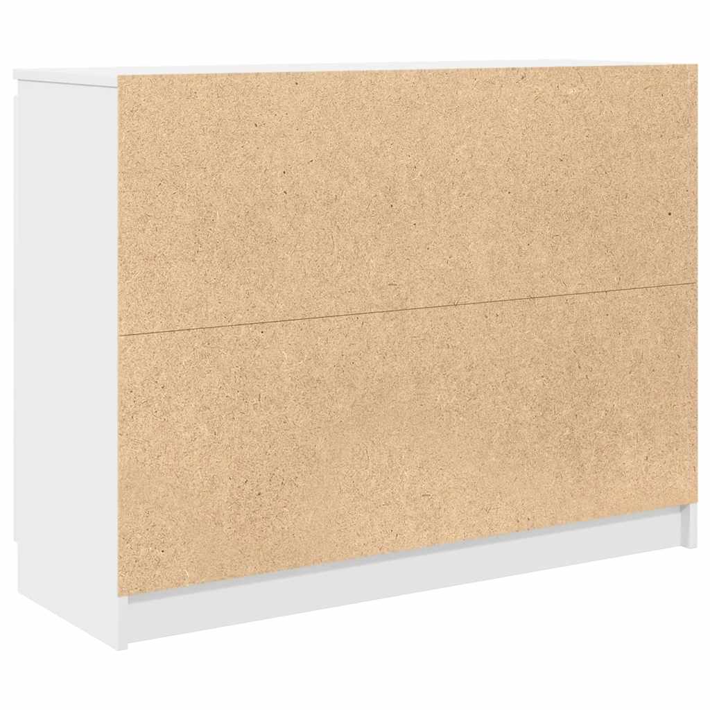 Bufetă cu sertare Alb 100,5x35x76 cm Lemn prelucrat GartenMobel Dekor
