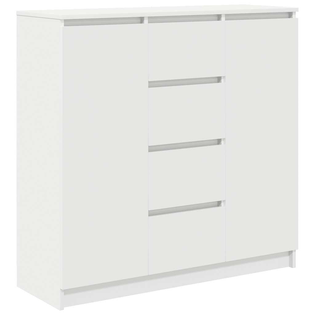 Bufetă cu sertare Alb 100,5x35x98,5 cm Lemn prelucrat GartenMobel Dekor
