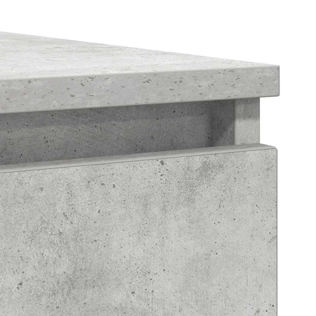Bufetă cu sertare Gri beton 100,5x35x76 cm Lemn prelucrat GartenMobel Dekor