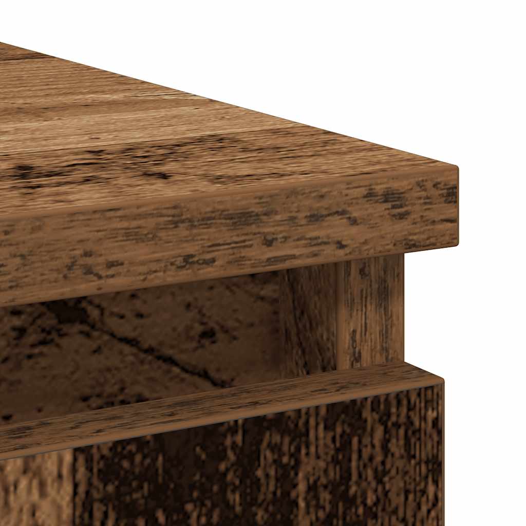 Bufetă cu sertare Lemn vechi 71x35x84 cm Lemn prelucrat GartenMobel Dekor