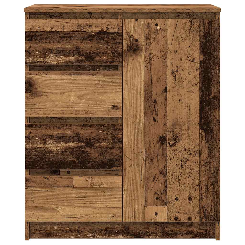 Bufetă cu sertare Lemn vechi 71x35x84 cm Lemn prelucrat GartenMobel Dekor