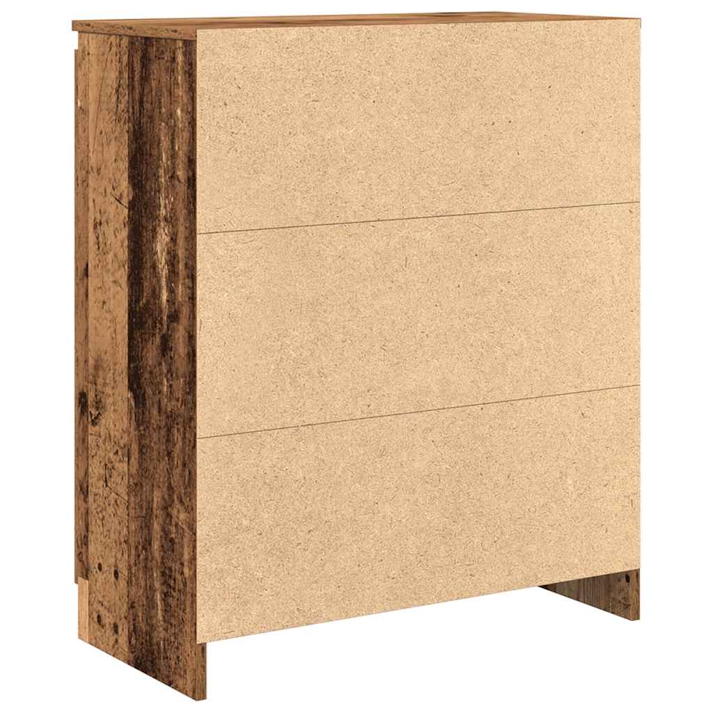 Bufetă cu sertare Lemn vechi 71x35x84 cm Lemn prelucrat GartenMobel Dekor