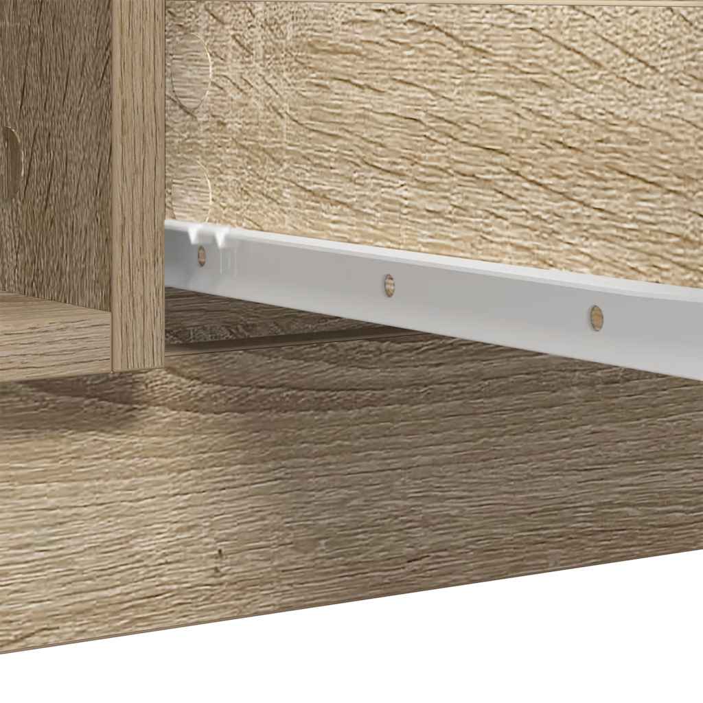 Bufetă cu sertare Stejar Sonoma 100,5x35x98,5 cm Lemn prelucrat GartenMobel Dekor