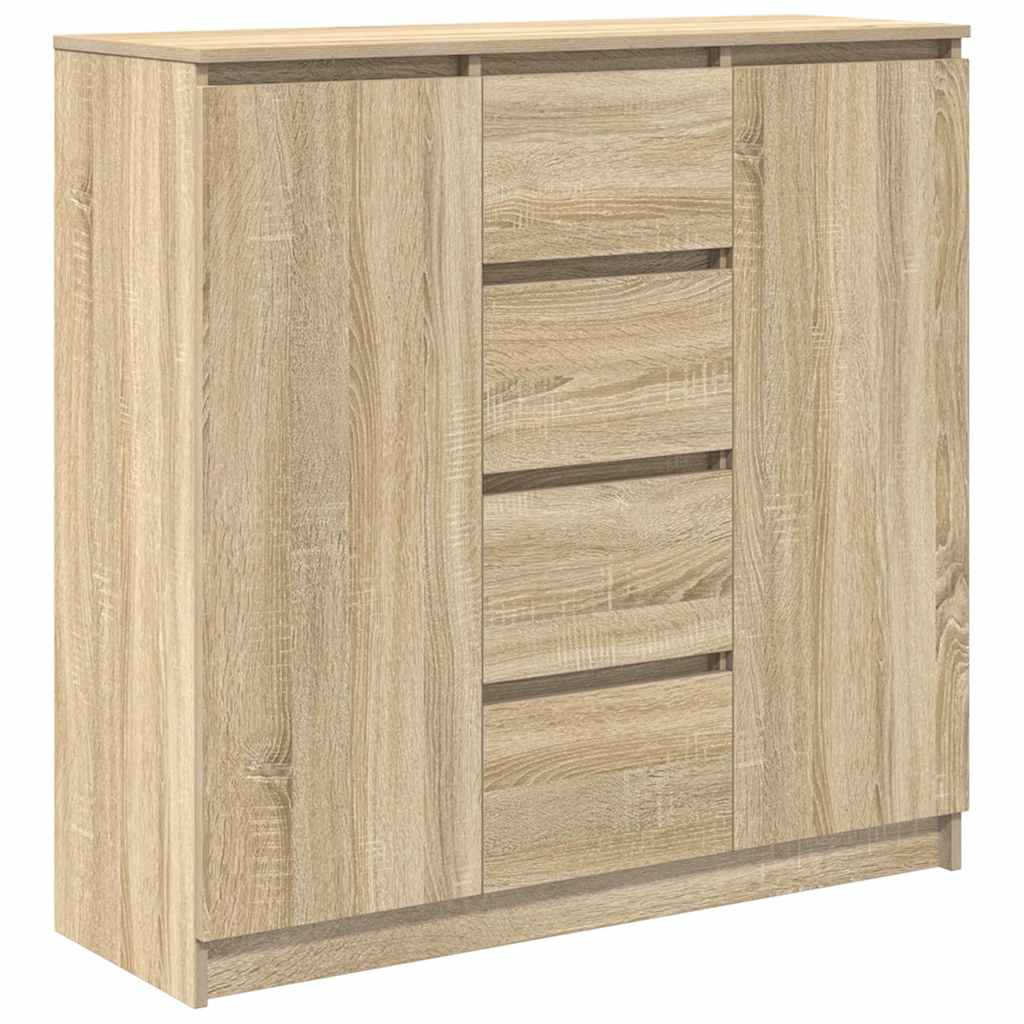 Bufetă cu sertare Stejar Sonoma 100,5x35x98,5 cm Lemn prelucrat GartenMobel Dekor