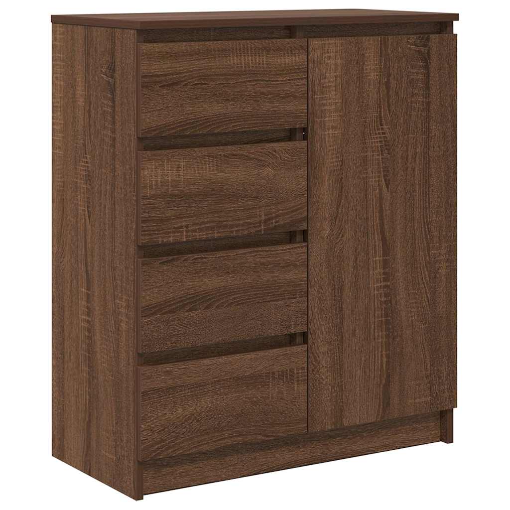 Bufetă cu sertare Stejar maro 71x35x84 cm Lemn prelucrat GartenMobel Dekor