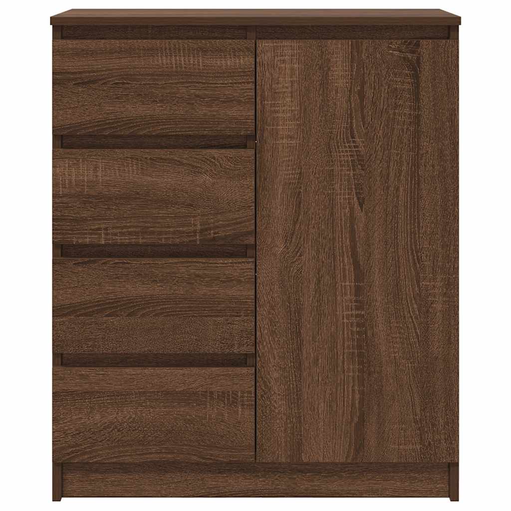 Bufetă cu sertare Stejar maro 71x35x84 cm Lemn prelucrat GartenMobel Dekor