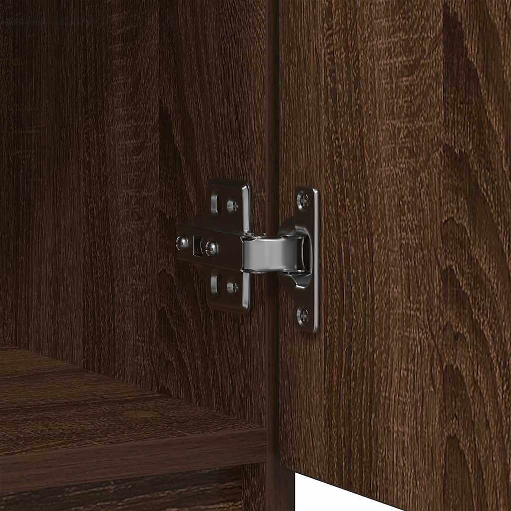 Bufetă cu sertare Stejar maro 71x35x84 cm Lemn prelucrat GartenMobel Dekor