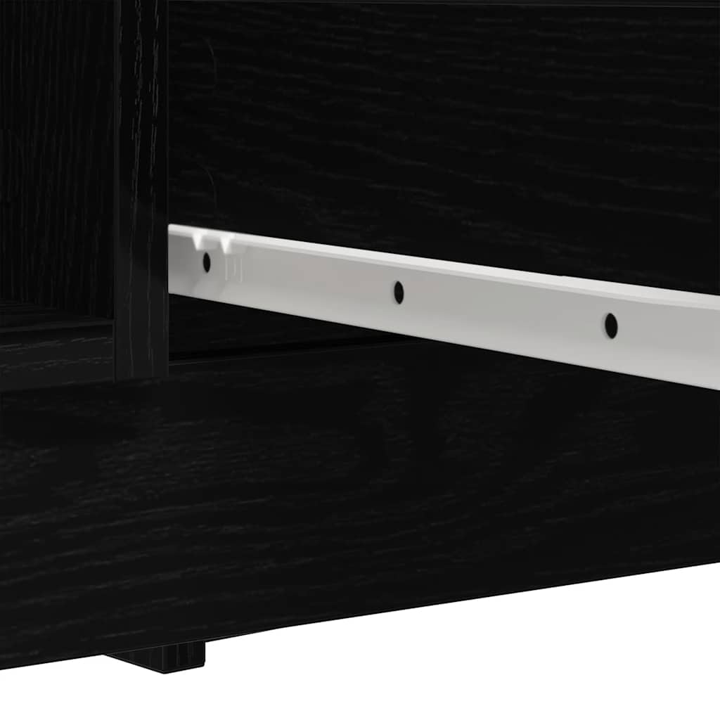 Bufetă cu sertare Stejar negru 100,5x35x98,5 cm Lemn prelucrat GartenMobel Dekor