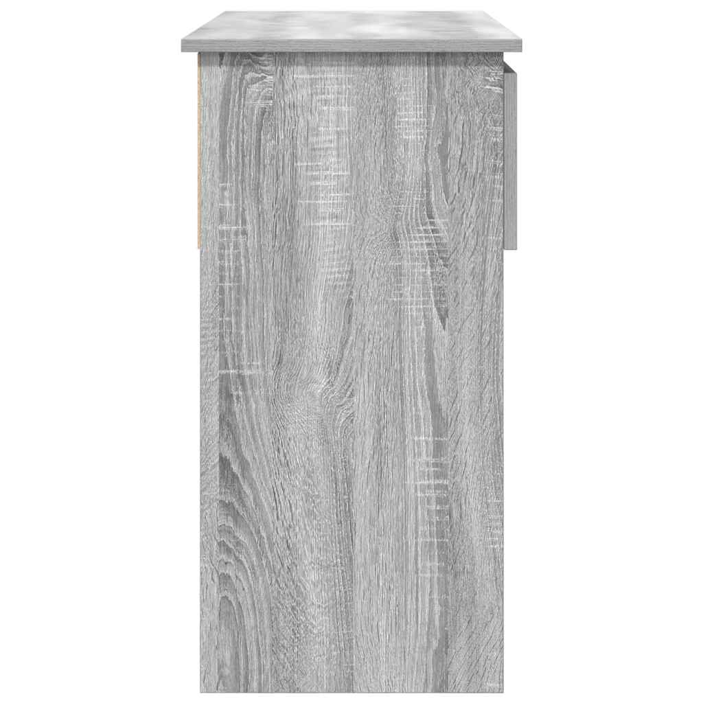 Consolă cu sertare Gri Sonoma 85,5x38,5x74,5 cm GartenMobel Dekor