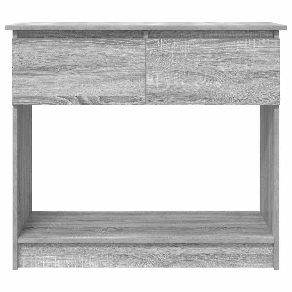 Consolă cu sertare Gri Sonoma 85,5x38,5x74,5 cm GartenMobel Dekor