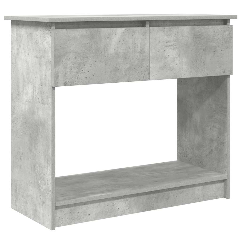 Consolă cu sertare Gri beton 85,5x38,5x74,5 cm GartenMobel Dekor
